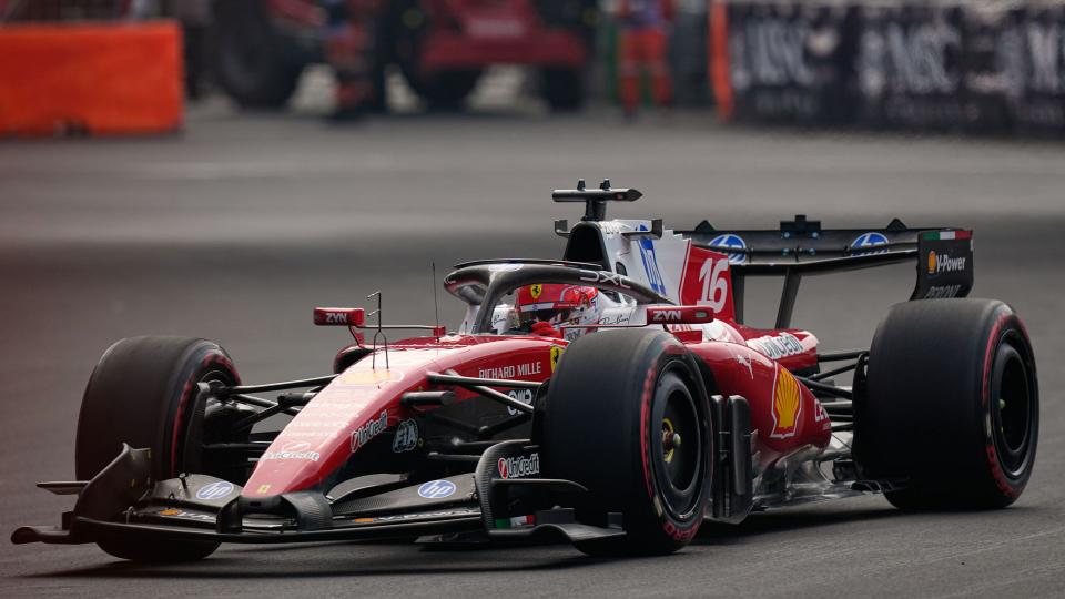 Leclerc tops first practice at Mexico City Grand Prix